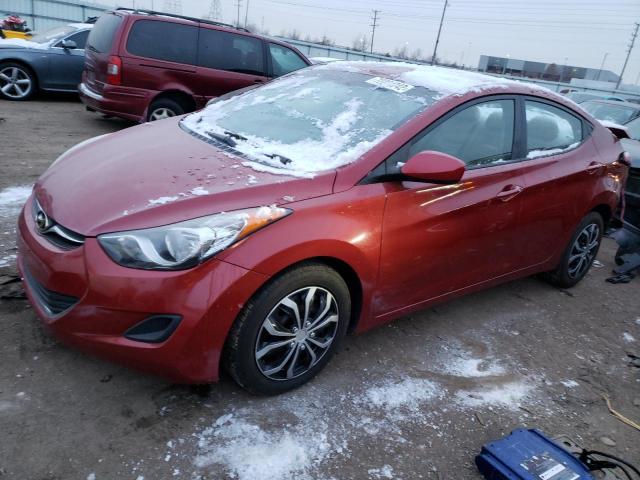 HYUNDAI ELANTRA GL 2012 with VIN KMHDH4AE3CU249154 - Photo from auction