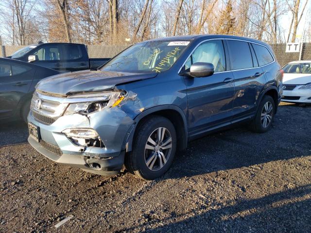Photo 1 from auction – 2016 HONDA PILOT EXL with VIN 5FNYF6H59GB087378