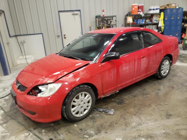 HONDA CIVIC LX 2005 with VIN 1HGEM225X5L046781 - Photo from auction