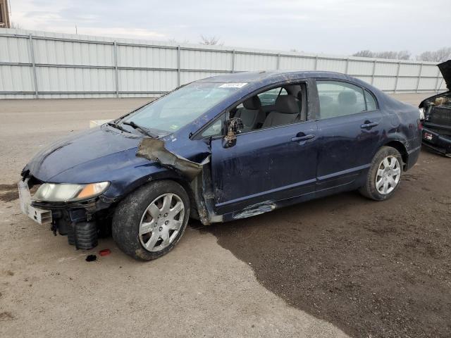 HONDA CIVIC LX 2010 with VIN 19XFA1F57AE036552 - Photo from auction