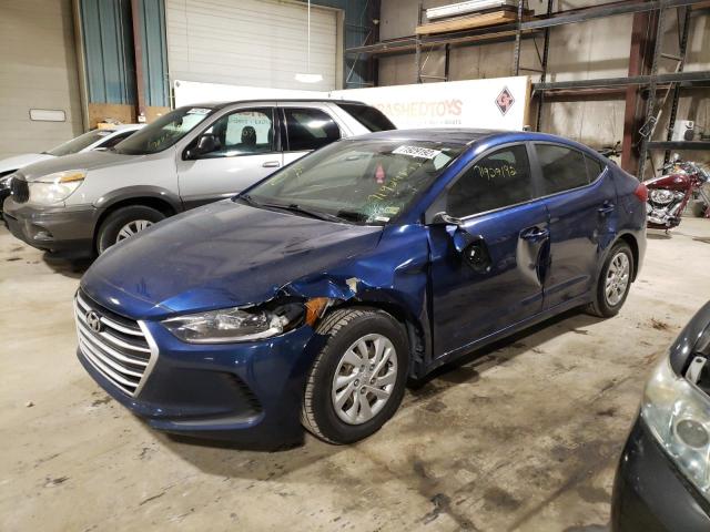HYUNDAI ELANTRA SE 2017 with VIN 5NPD74LF5HH105877 - Photo from auction