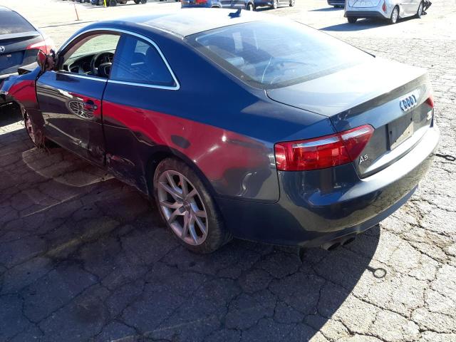 Photo 2 from auction – 2010 AUDI A5 PREMIUM with VIN WAUCFAFR2AA023313