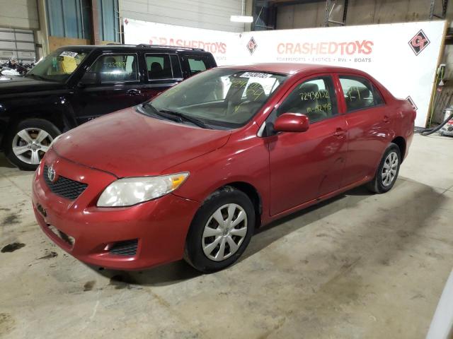 TOYOTA COROLLA BA 2009 with VIN JTDBL40E69J014379 - Photo from auction