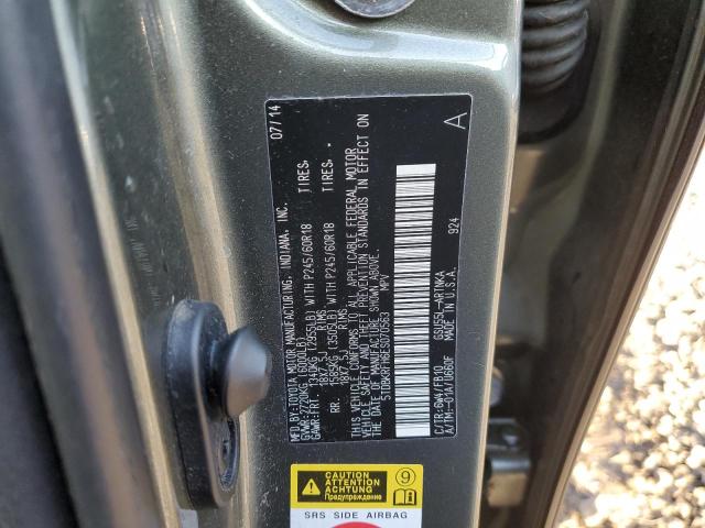 Photo 14 from auction – 2014 TOYOTA HIGHLANDER with VIN 5TDBKRFH6ES070563