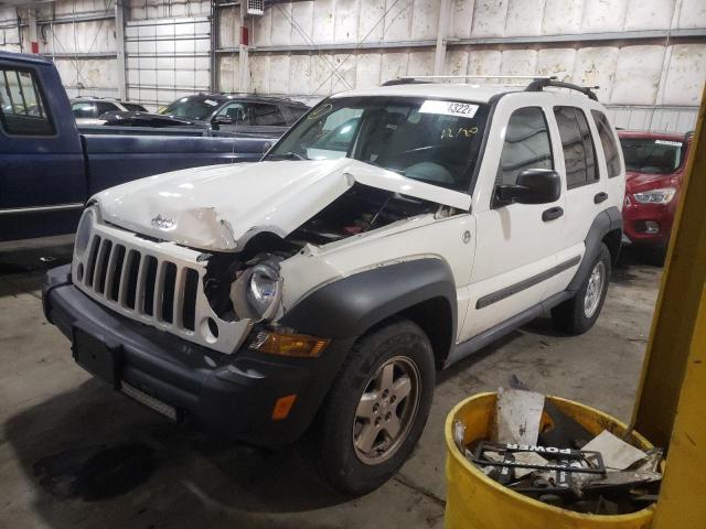 JEEP LIBERTY SP 2007 with VIN 1J4GL48K67W672178 - Photo from auction
