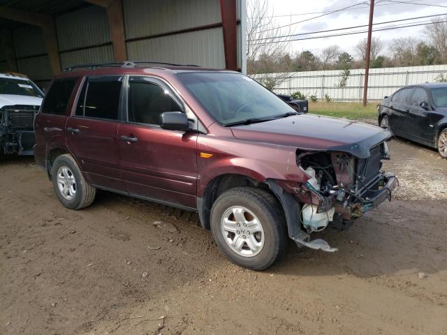 Photo 4 from auction – 2007 HONDA PILOT LX with VIN 5FNYF28167B038340