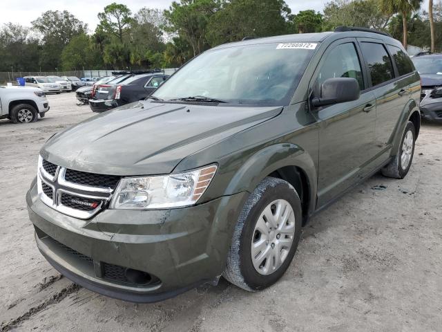 DODGE JOURNEY SE 2018 with VIN 3C4PDCAB4JT517309 - Photo from auction