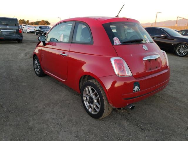 Photo 2 from auction – 2012 FIAT 500 POP with VIN 3C3CFFAR9CT125540
