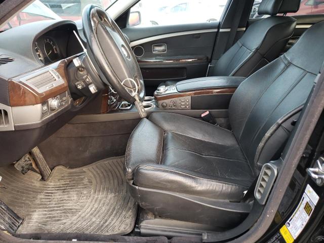 Photo 7 from auction – 2008 BMW 750 LI with VIN WBAHN83508DT83918