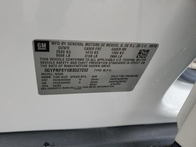 Photo 14 from auction – 2011 CADILLAC SRX PREMIU with VIN 3GYFNFEY9BS527232