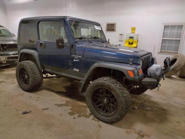 Photo 4 from auction – 2000 JEEP WRANGLER / with VIN 1J4FA49S3YP803921