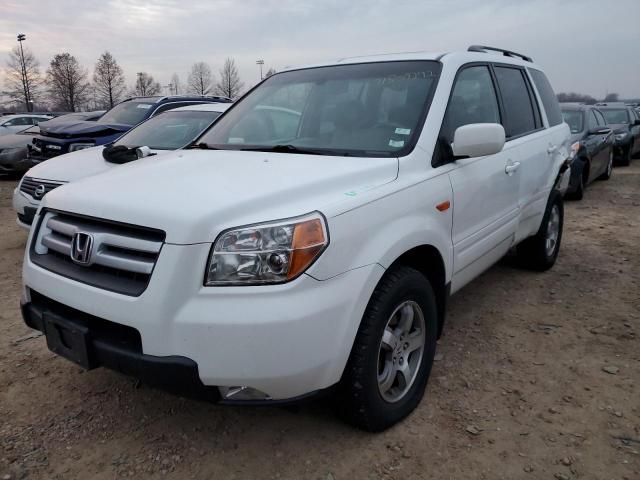 HONDA PILOT EXL 2007 with VIN 5FNYF18577B017140 - Photo from auction