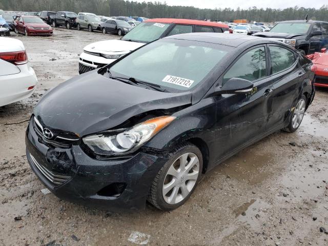 HYUNDAI ELANTRA GL 2011 with VIN 5NPDH4AE9BH076110 - Photo from auction