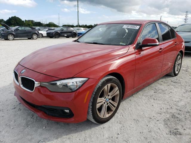 BMW 320 I 2017 with VIN WBA8E1G50HNU12717 - Photo from auction