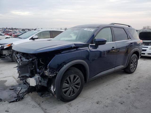 NISSAN PATHFINDER 2022 with VIN 5N1DR3BAXNC221167 - Photo from auction