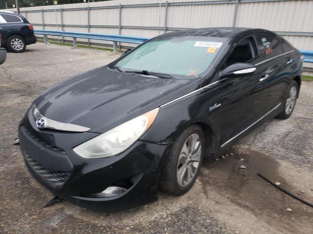 HYUNDAI SONATA HYB 2013 with VIN KMHEC4A41DA067448 - Photo from auction