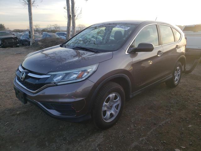 Photo 1 from auction – 2015 HONDA CR-V LX with VIN 3CZRM3H30FG705455