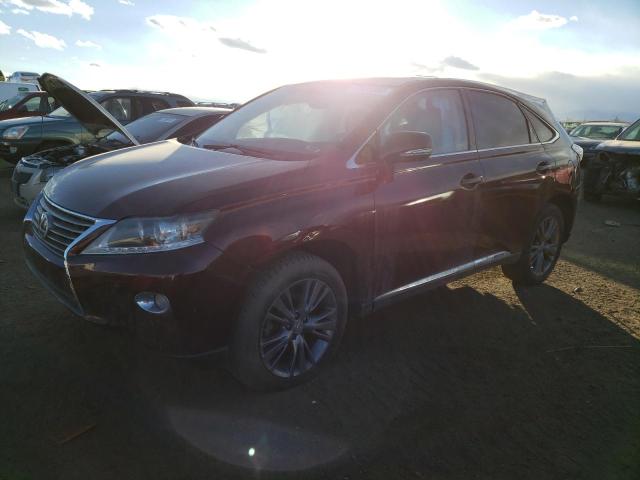 LEXUS RX 450 2013 with VIN JTJZB1BA3D2412109 - Photo from auction