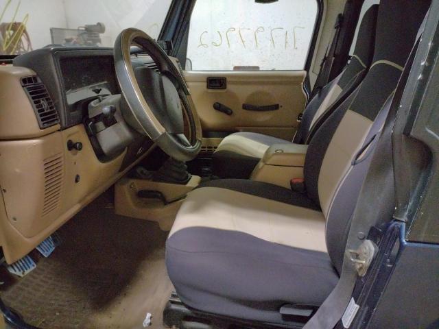 Photo 7 from auction – 2000 JEEP WRANGLER / with VIN 1J4FA49S3YP803921