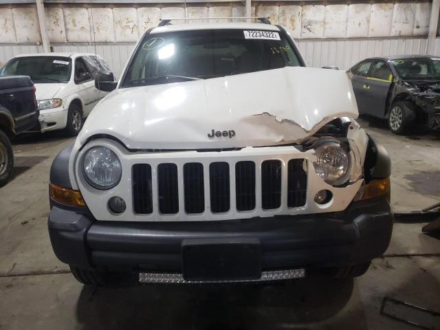 Photo 5 from auction – 2007 JEEP LIBERTY SP with VIN 1J4GL48K67W672178