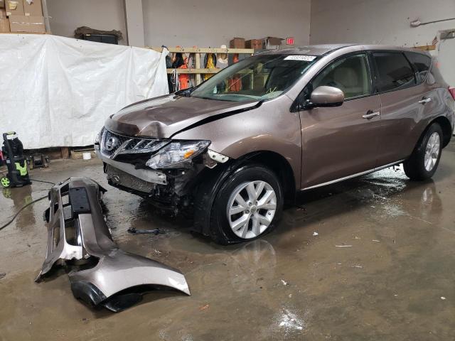 NISSAN MURANO 2012 with VIN JN8AZ1MW2CW230773 - Photo from auction