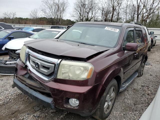 HONDA PILOT EX 2009 with VIN 5FNYF48479B045354 - Photo from auction