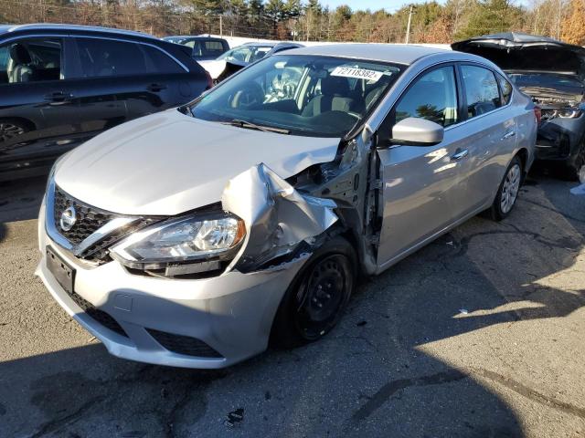 NISSAN SENTRA S 2016 with VIN 3N1AB7AP1GY324340 - Photo from auction