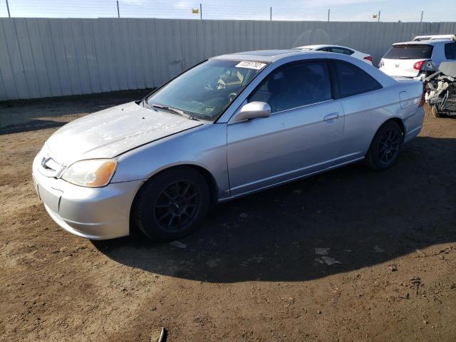 HONDA CIVIC SI 2001 with VIN 1HGEM21901L071560 - Photo from auction