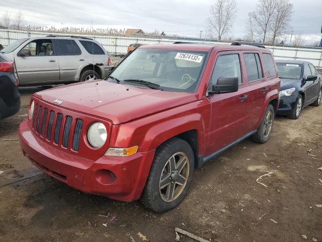 JEEP PATRIOT 2008 with VIN 1J8FF28W88D776922 - Photo from auction
