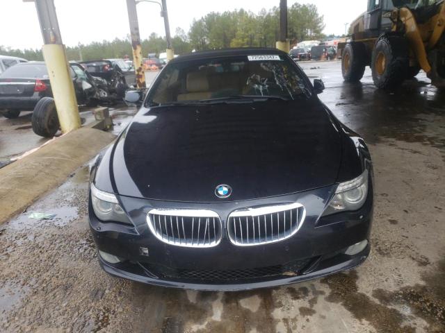 Photo 5 from auction – 2009 BMW 650 I with VIN WBAEB53559CX64598