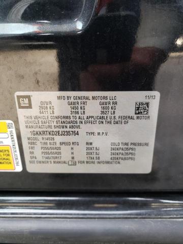 Photo 14 from auction – 2014 GMC ACADIA DEN with VIN 1GKKRTKD2EJ235764