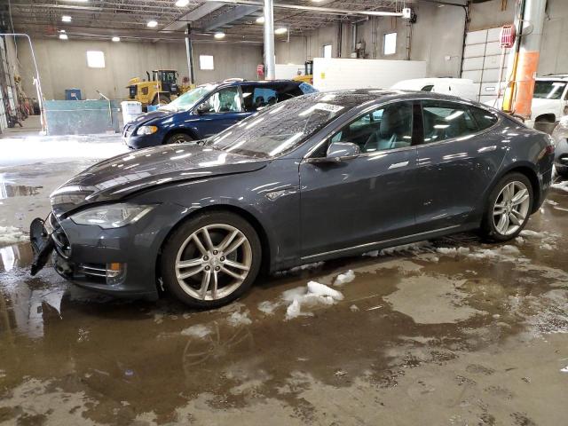 TESLA MODEL S 2015 with VIN 5YJSA1E26FF112480 - Photo from auction
