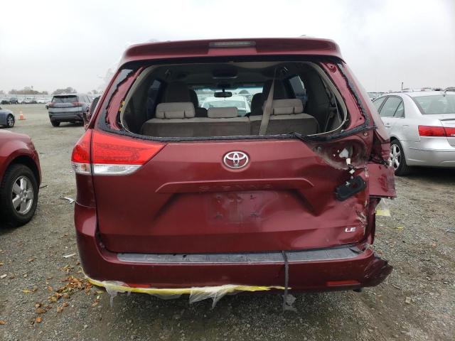 Photo 6 from auction – 2012 TOYOTA SIENNA LE with VIN 5TDKK3DC7CS180989