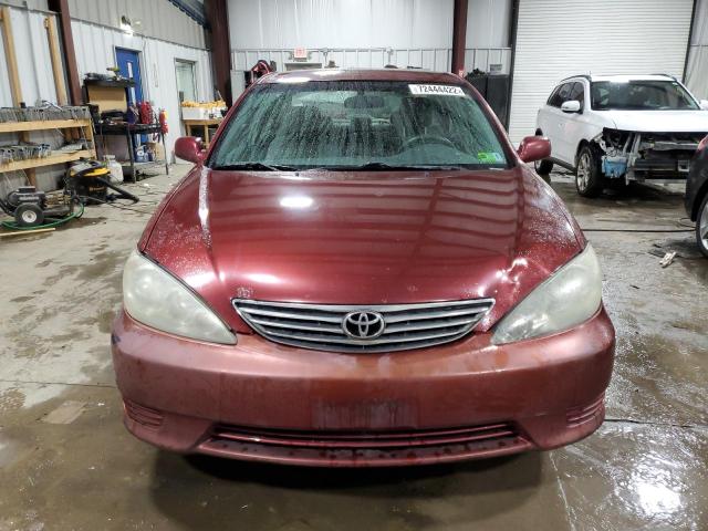 Photo 5 from auction – 2005 TOYOTA CAMRY LE with VIN 4T1BE32K55U406202