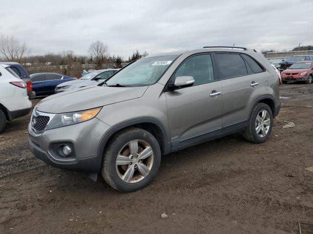 KIA SORENTO EX 2013 with VIN 5XYKUCA62DG408484 - Photo from auction