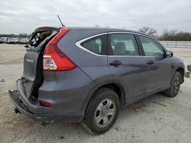 Photo 3 from auction – 2016 HONDA CR-V LX with VIN 5J6RM4H34GL121876