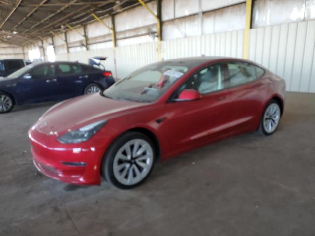 TESLA MODEL 3 2022 with VIN 5YJ3E1EA2NF191371 - Photo from auction