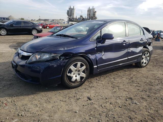 Photo 1 from auction – 2009 HONDA CIVIC LX with VIN 19XFA16569E004087