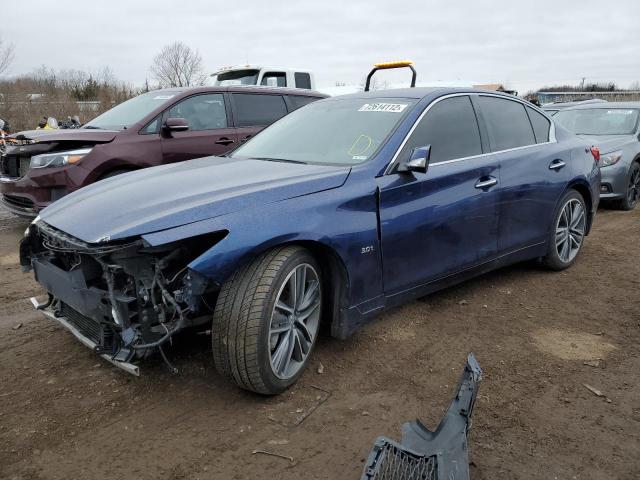 INFINITI Q50 PREMIU 2017 with VIN JN1EV7AP7HM733424 - Photo from auction