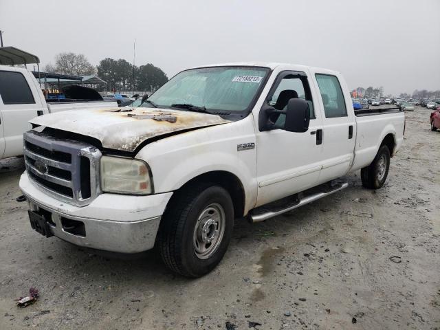 FORD F250 SUPER 2006 with VIN 1FTSW20506EA88381 - Photo from auction