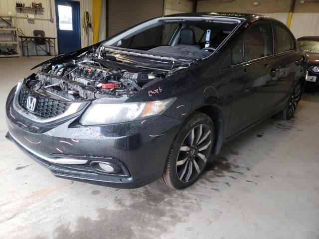 HONDA CIVIC EXL 2014 with VIN 19XFB2F9XEE240158 - Photo from auction