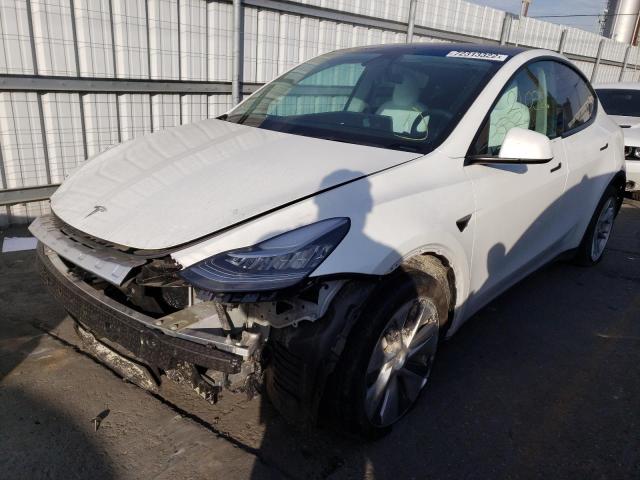 Фото 1 с аукциона – 2021 TESLA MODEL Y с VIN 5YJYGDEE2MF271398