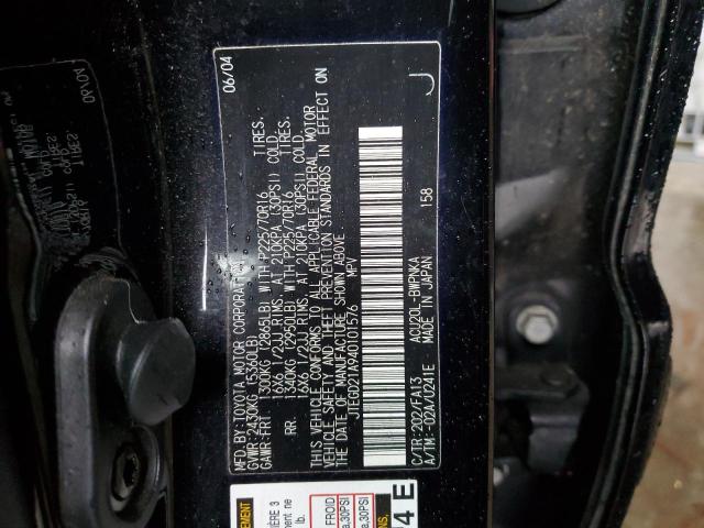 Фото 14 с аукциона – 2004 TOYOTA HIGHLANDER с VIN JTEGD21A940101576