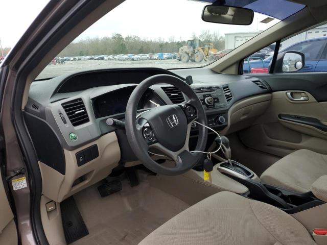Photo 8 from auction – 2012 HONDA CIVIC LX with VIN 2HGFB2F59CH509427