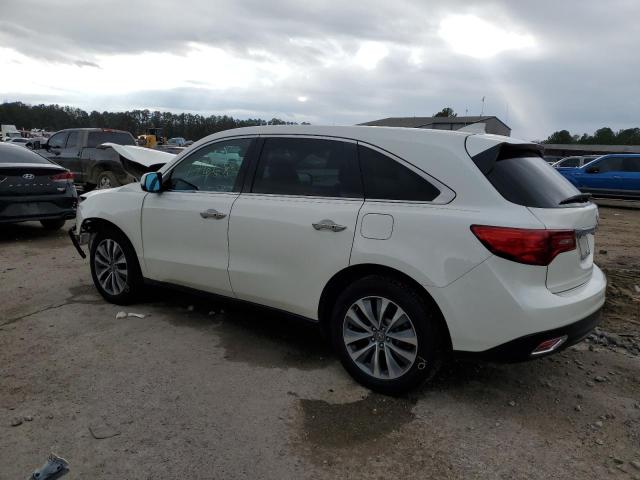 Photo 2 from auction – 2016 ACURA MDX TECHNO with VIN 5FRYD4H43GB034059