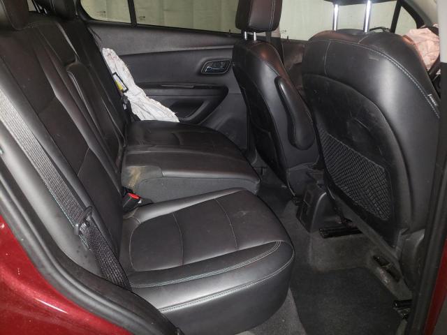 Photo 10 from auction – 2016 CHEVROLET TRAX LTZ with VIN 3GNCJRSB5GL203595