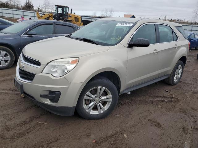 CHEVROLET EQUINOX LS 2011 with VIN 2GNALBEC0B1300372 - Photo from auction