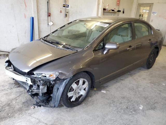 HONDA CIVIC LX 2011 with VIN 19XFA1F51BE032482 - Photo from auction