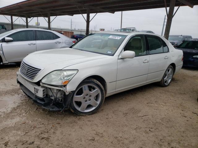 LEXUS LS 430 2005 with VIN JTHBN36F655008197 - Photo from auction