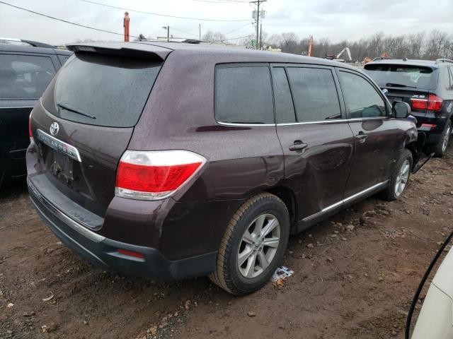 Photo 3 from auction – 2013 TOYOTA HIGHLANDER with VIN 5TDZK3EH1DS110530